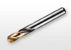HSS Centrumboor met TiN, geschikt voor K – Gietijzer.